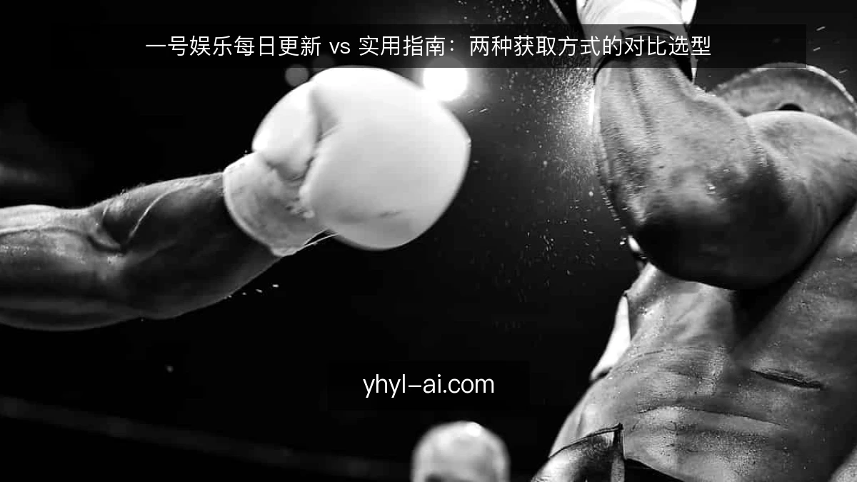 一号娱乐每日更新 vs 实用指南:两种获取方式的对比选型